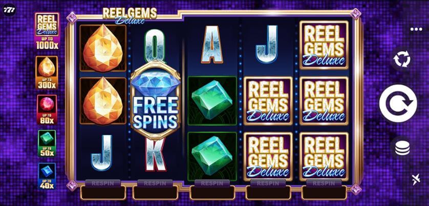 Reel Gems Deluxe Microgaming joker slot