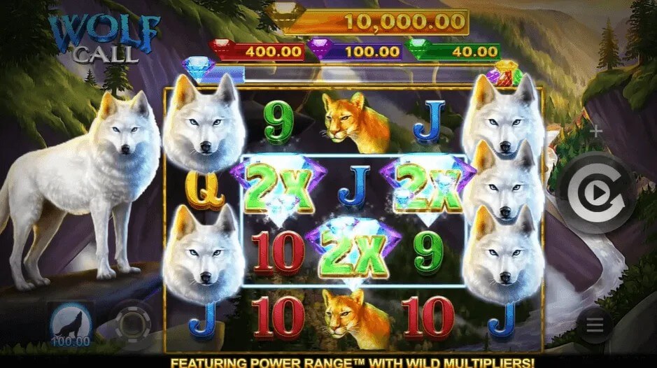 Wolf Call Microgaming โจ๊กเกอร์ 123