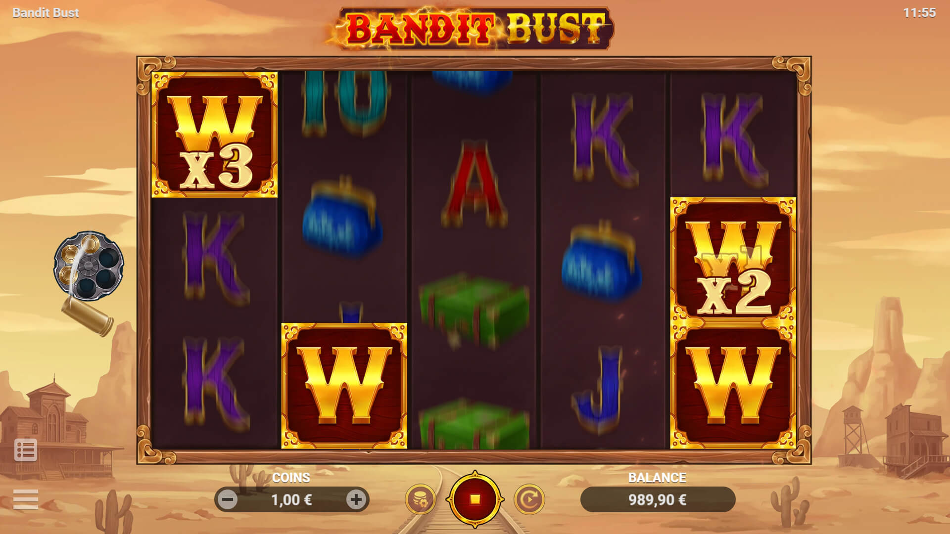 BANDIT BUST Evoplay สล็อตโจ๊กเกอร์