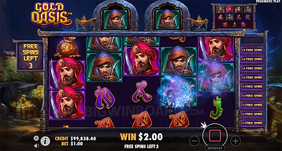 Gold Oasis Pramatic Play joker slot