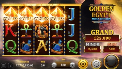 Golden Egypt Mega Edition Mannaplay โจ๊กเกอร์ 123