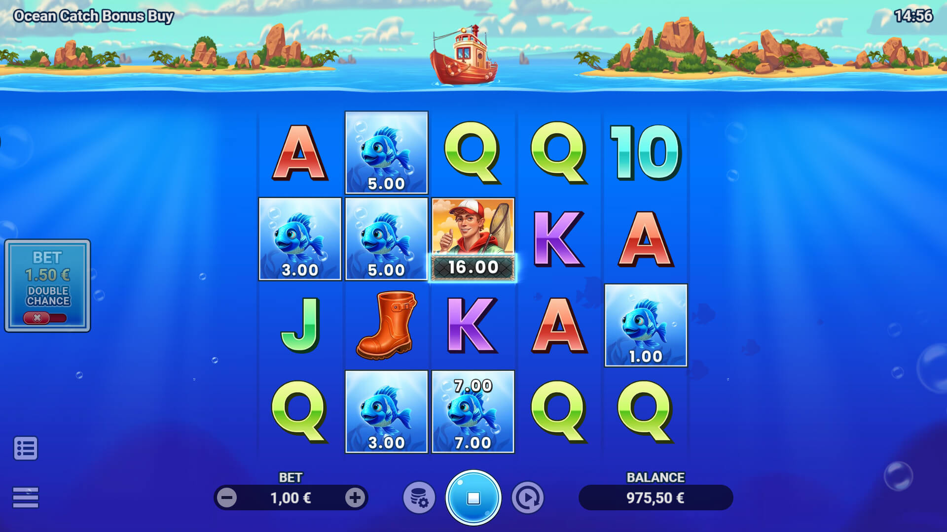 OCEAN CATCH BONUS BUY Evoplay joker168