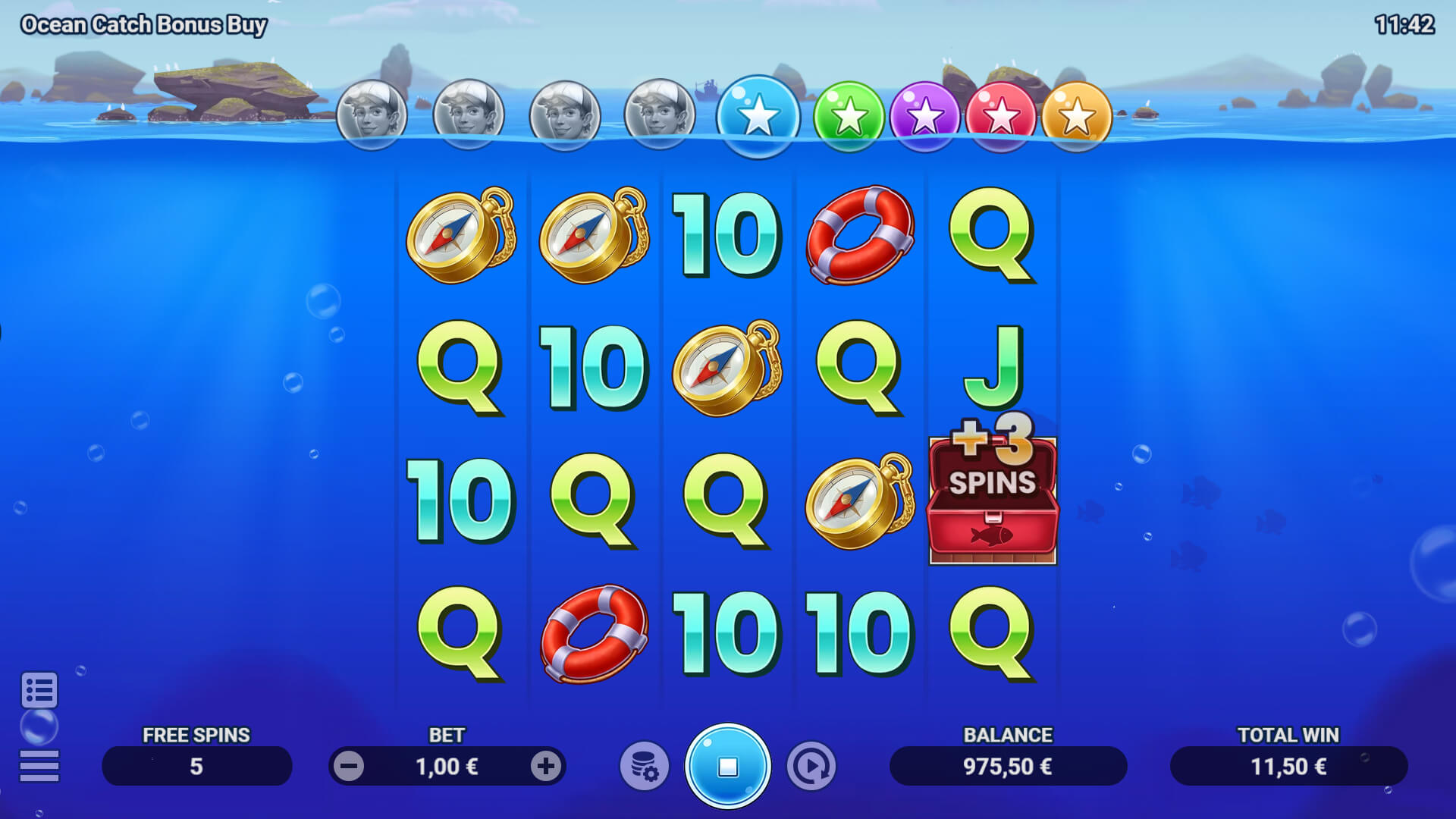 OCEAN CATCH BONUS BUY Evoplay โจ๊กเกอร์ 888