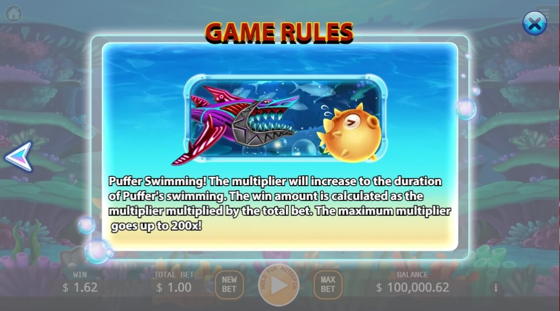 Puffer Swimming KA-Gaming joker123th