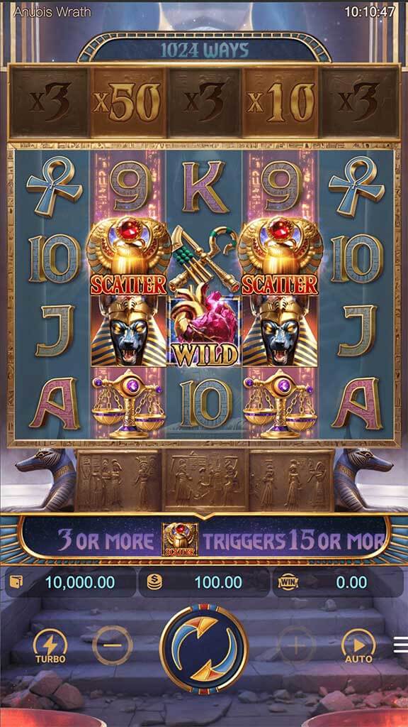Anubis Wrath PG SLOT joker สล็อต