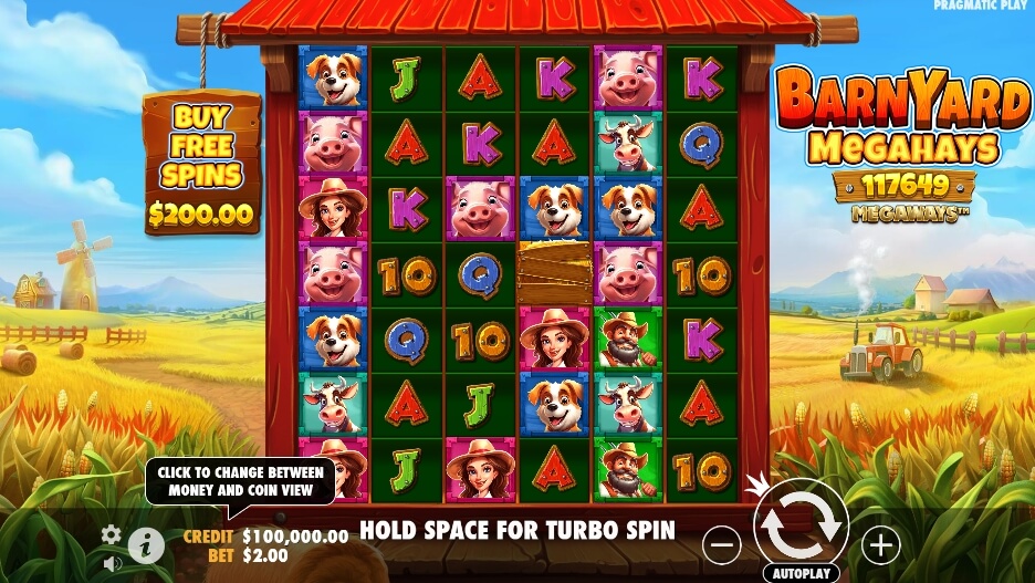 Barnyard Megahays Megaways PRAMATIC PLAY joker123th