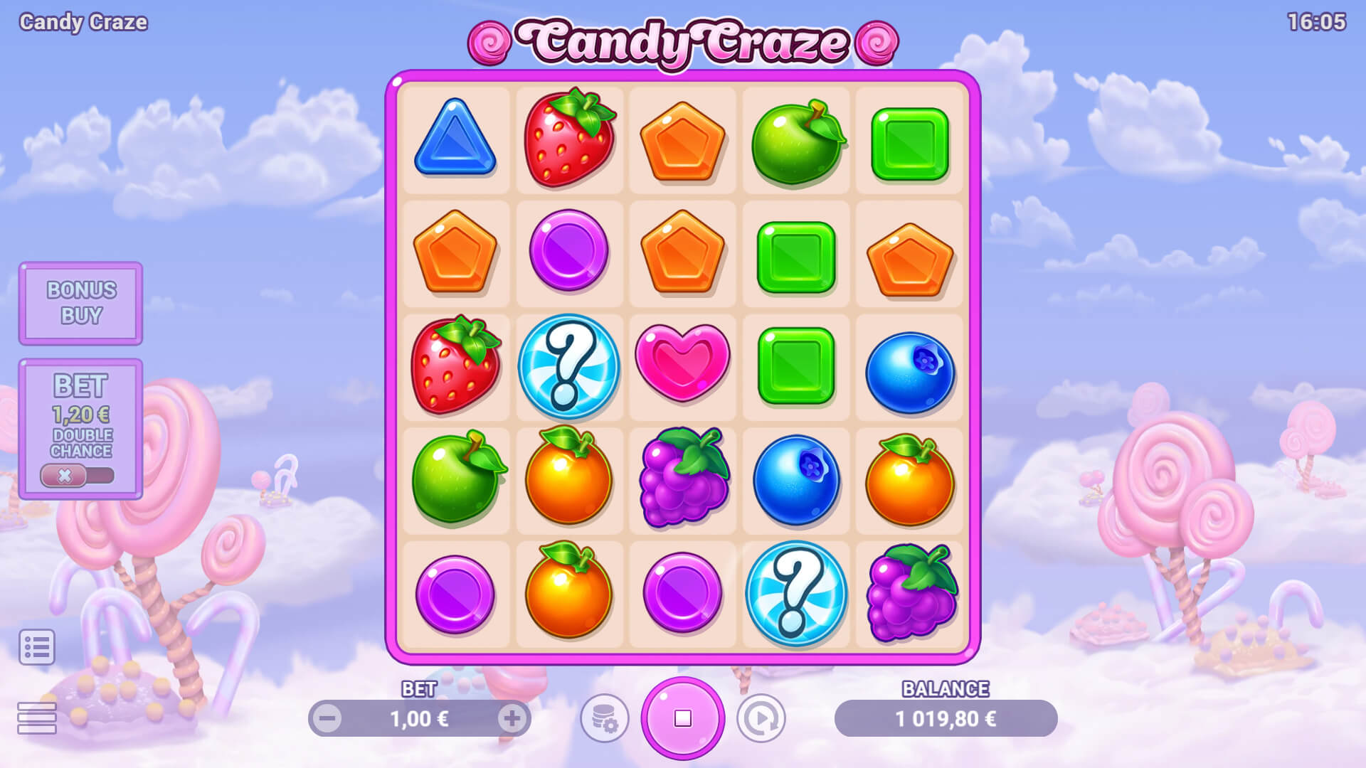 CANDY CRAZE EVOPLAY joker สล็อต