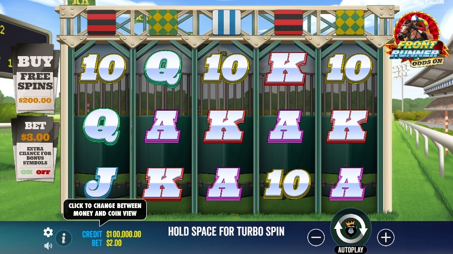 Front Runner Odds On PRAMATIC PLAY joker123th