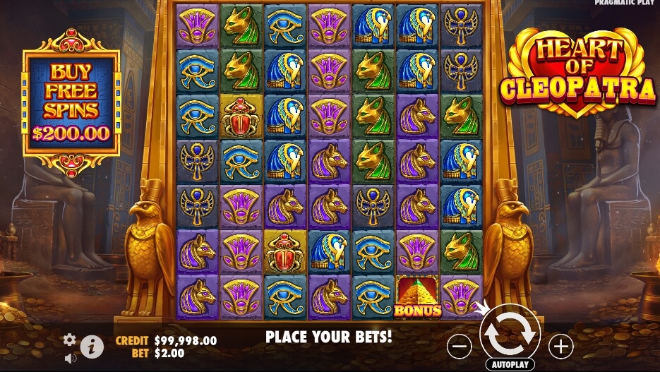Heart of Cleopatra PRAMATIC PLAY joker123th