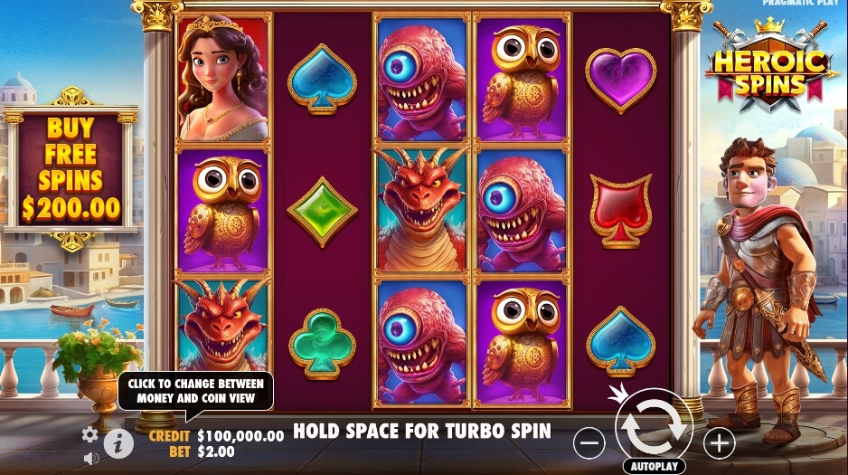 Heroic Spins PRAMATIC joker123th