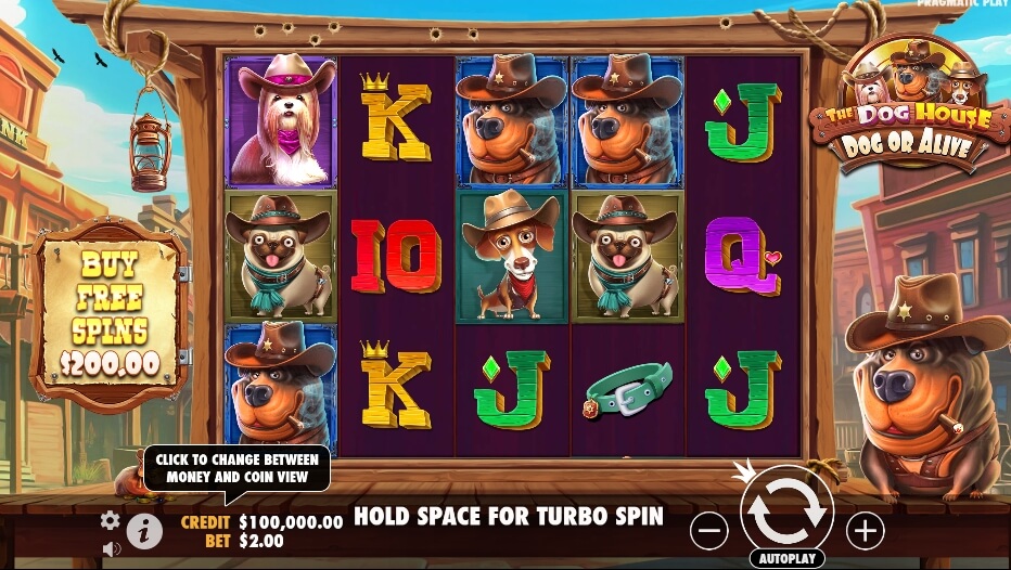 The Dog House – Dog or Alive PRAMATIC PLAY joker123th